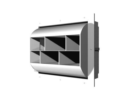 High Capacity Drum Louver